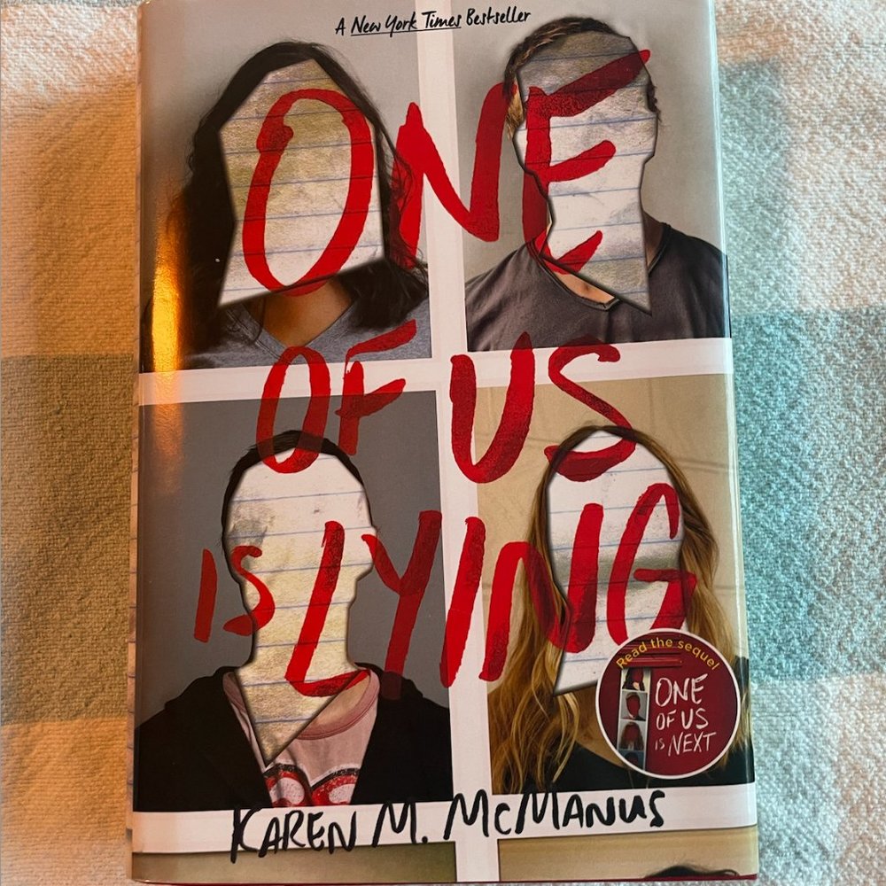 One of Us Is Lying Hardcover by Karen M. McManus